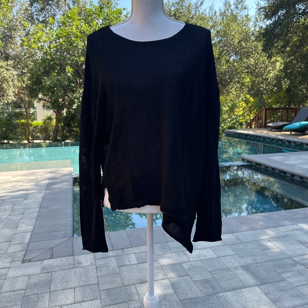 MISSLOOK Black Women's Knit Top